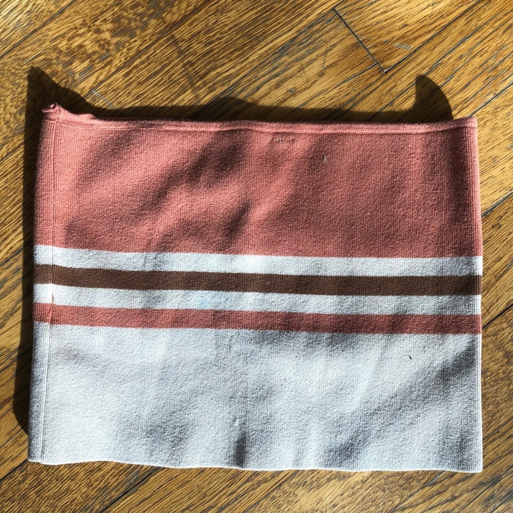 Free People Tube Top- Small Blue Dot On Back